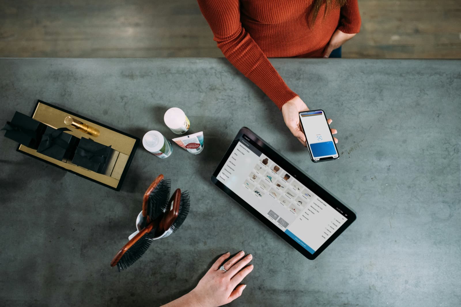 Modern retail and customer service